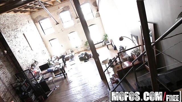 Luna Star in badass loft room at Love Trans Sex