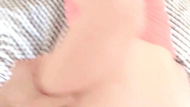 Proxy Paige anal emo closeup, pale skin pink hair Evil Angel