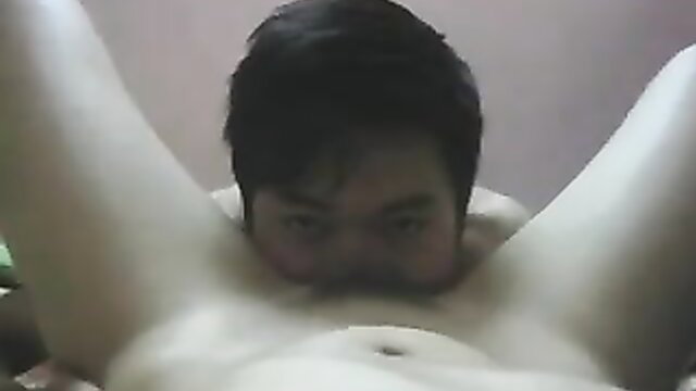 POV of Asian man's erect cock in missionary with girlfriend