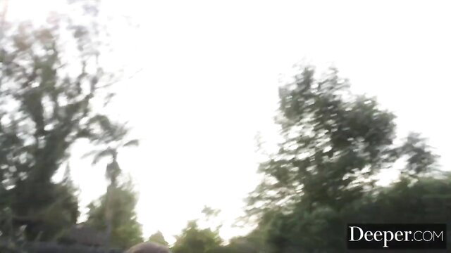 Abella Danger outdoor sex with Ramon Nomar Deeper