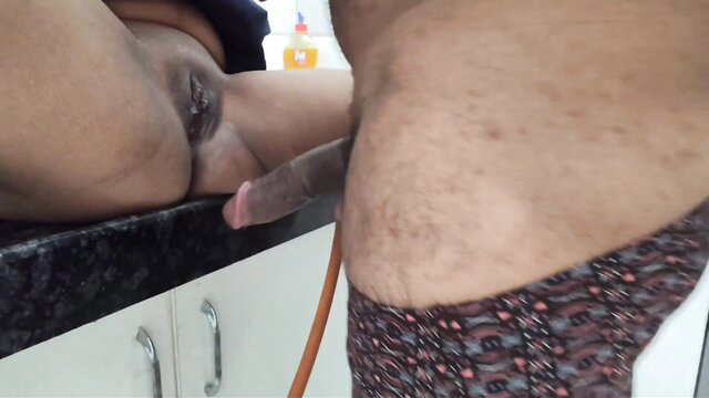 Indian teacher fucks busty student Ashu at home, closeup dick in pussy