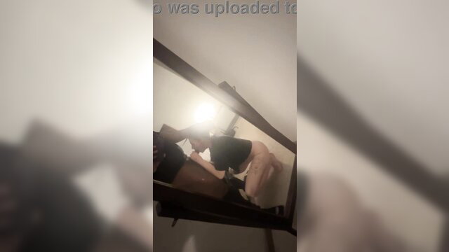 Media influencer treated like obedient slut, bent over mirror POV