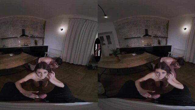 Kate Rich POV facefuck by man in Virtual Taboo video thumbnail