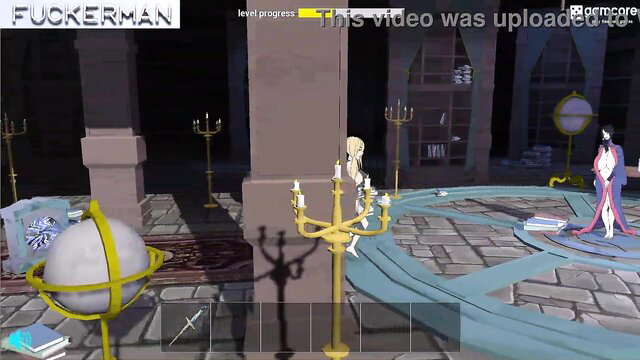 Fakerman Erotic Ring game walkthrough with anime elf girls in sexy outfits