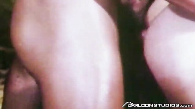 Six cock-hungry men fucking in secluded barn - Falcon Studios