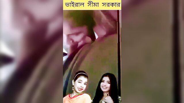 Shima Sarkar viral sex video thumbnail with two Bengali women
