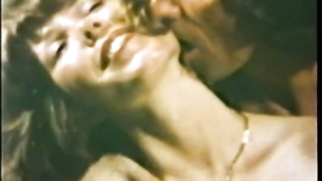 Vintage retro porn starlet in ecstasy, neck arched during intense sex