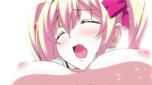 Blonde anime hentai babe Hentai Babee ahegao face massive tits Mayohiga No Onee-san OVA