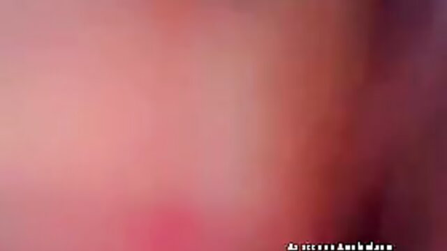 Blurry closeup of chubby Arab woman's sweaty breasts during steamy missionary sex