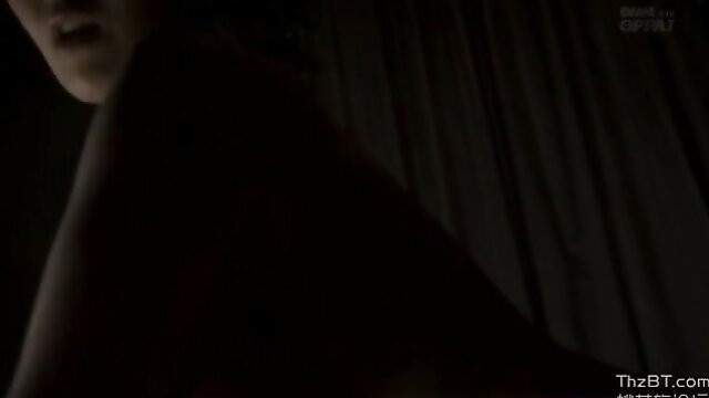 Busty Asian teacher with huge boobs closeup