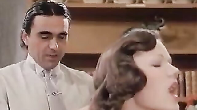 Brigitte Lahaie vintage anal fuck closeup face ecstasy
