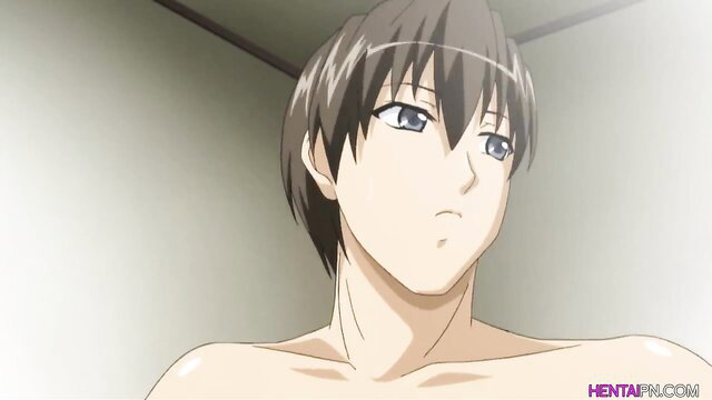 Oppai no Ouja 48 Ep 2 anime guy shirtless closeup, uncensored hentai thumbnail