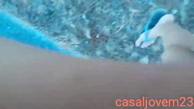 POV outdoor fuck with busty stepmom near church miradouro