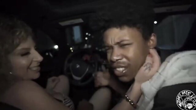 Busty Milf Matessa worships Lil D's neck in car, Lil D teaser