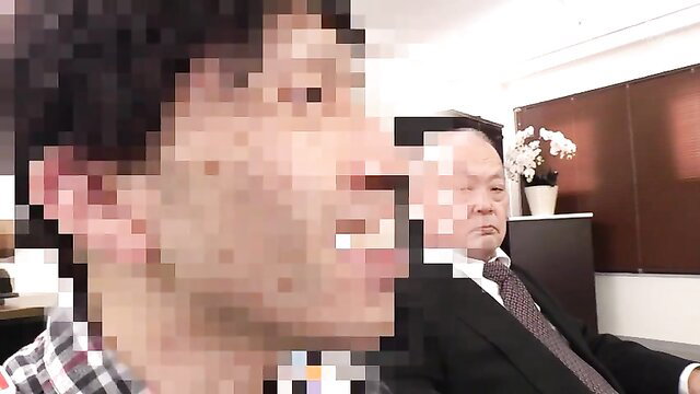 Yuri Honma JAV closeup with suited man, dirty little body thumbnail