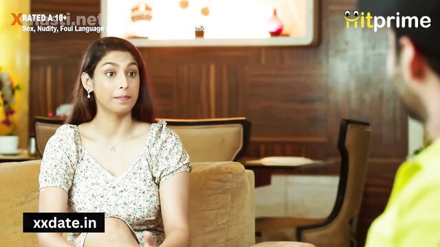 Yorgelis Carrillo as sexy bhabhi in off-shoulder floral top date scene
