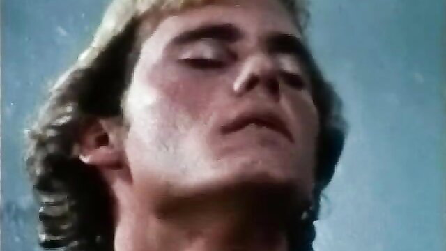 Blake Palmer ecstatic closeup in Golden Girls Tit Lover vintage porn