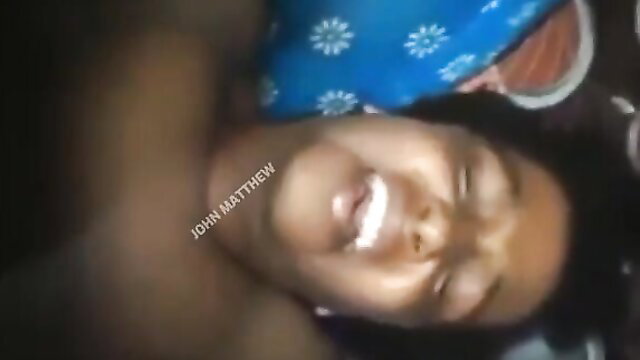 Somali woman smiling with dick on face in hot amateur POV blowjob