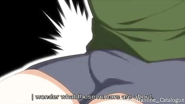 No Wife No Life ep 2 anime hentai girl in tight shorts big ass closeup