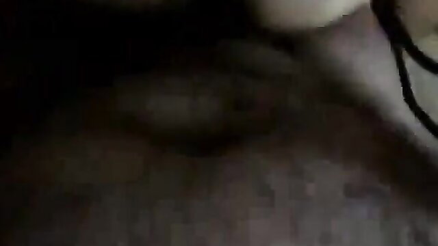 Blurry closeup of Arab woman in hijab giving deepthroat blowjob