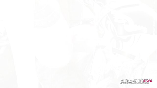 3D Futanari warrior queen fucks big tits babe hard