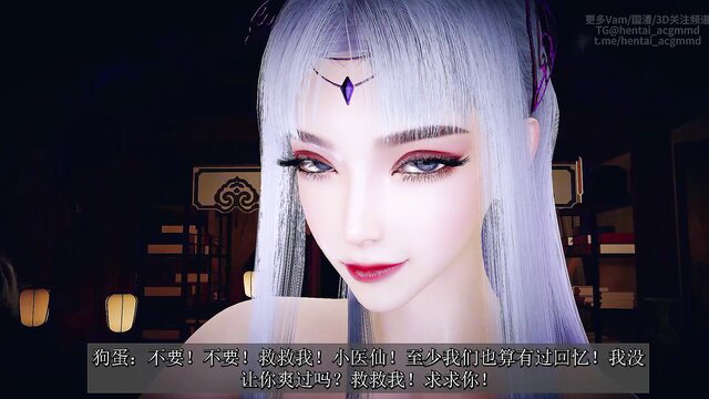 Stunning Asian beauty Xiao Yi Xian in seductive ancient lingerie closeup