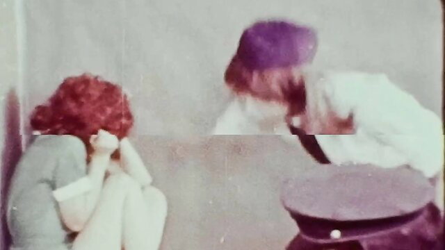 Vintage Jailhouse Fuck thumbnail: redhead girl crying, women with officer