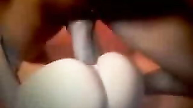 Sweet white nympho with nice ass rides cock in woman-on-top