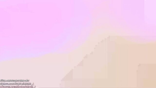 Shameless vixen teases in pink lingerie, crazy hot amateur pose