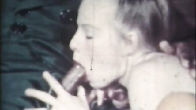 Retro maid sucking cock underwater in O.Z. Films 87: The Gamblers Maid