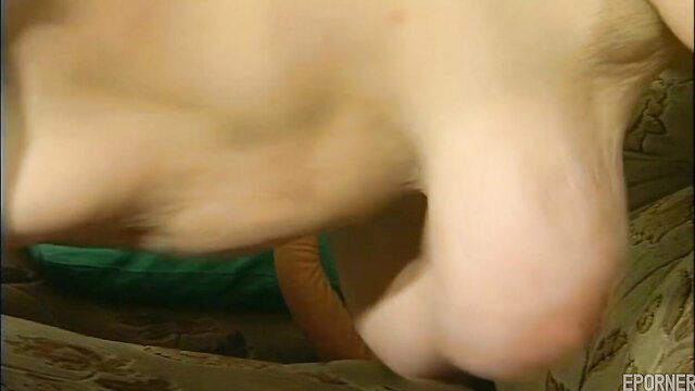 Granny with huge tits fucked hard closeup