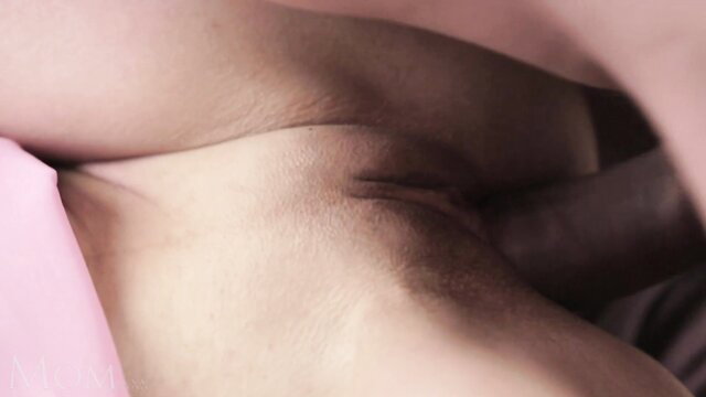 Gina Monelli sexy young mom closeup pussy filled with cum creampie