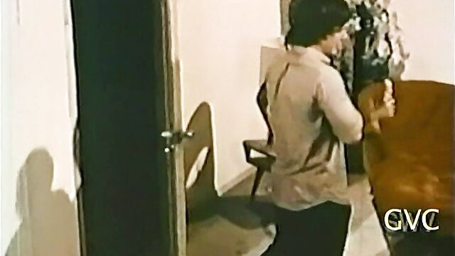 Orita De Chadwick bent over table in Suck-Happy Hookers 1971