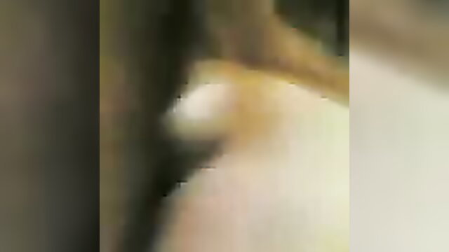 Blurry closeup of beautiful Arab slut's pale tits and cleavage