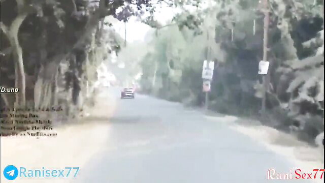 Indian teen fucked hard by devar & bhabhi on moving bus