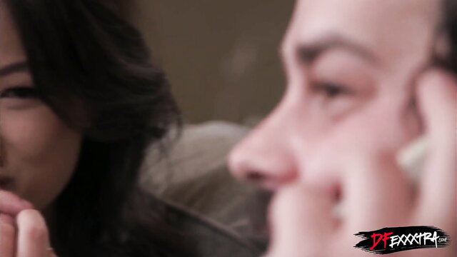 Lulu Chu whispers intimately to man on phone in teasing wife share scene