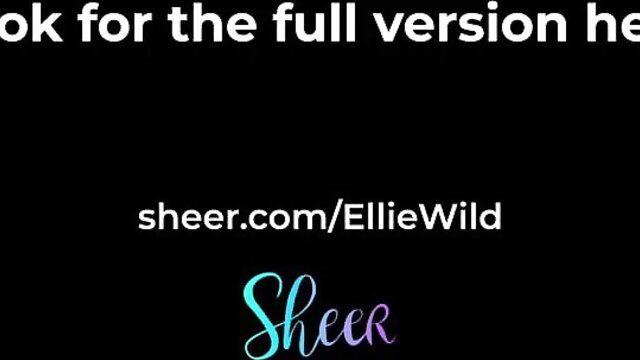 Ellie Wild promo thumbnail for full adult video on Sheer.com