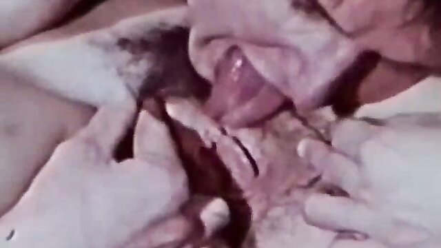 Retro XXX closeup of woman licking virgin cock in Limited Edition 016