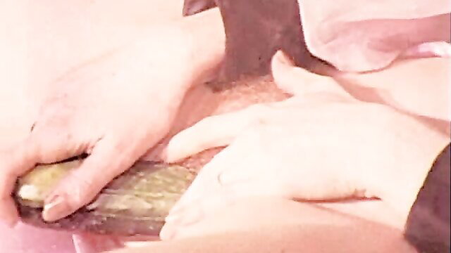 Vintage O.Z. Films 96 Roaring Sex closeup hands stroking hard cock