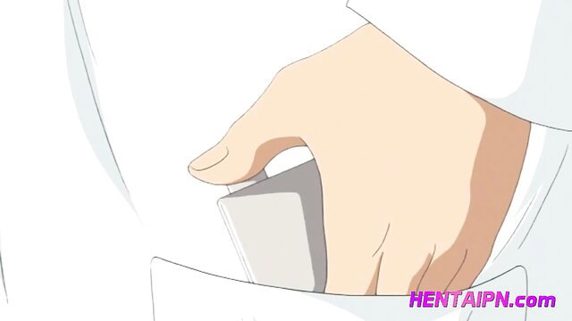 Nurse hand slipping into pocket in Shuuchuu Chiryou Shitsu hentai