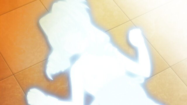 Shadowy hentai princess knight flexing arm in dramatic light