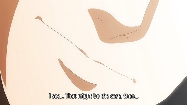 Anime hentai evil sensei smirks while mind controlling busty virgin teen