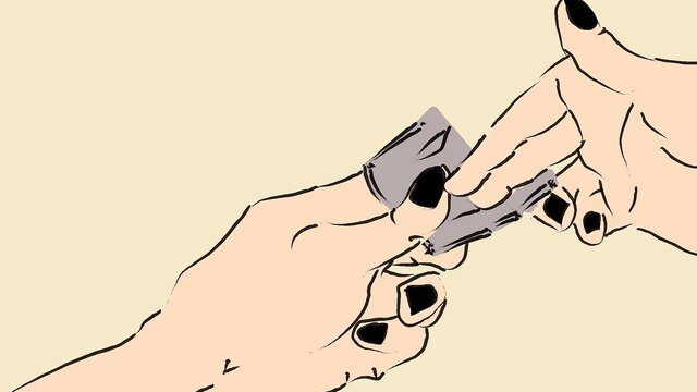 Animated hands exchanging rail in Jujutsu Kaisen hentai toon by barelylegal