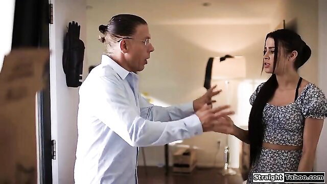 Catfished teen in dress confronts shocked white guy with ponytail