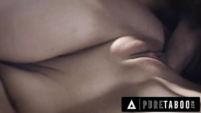 Kit Mercer nude tits and curves in Pure Taboo step fantasy scene