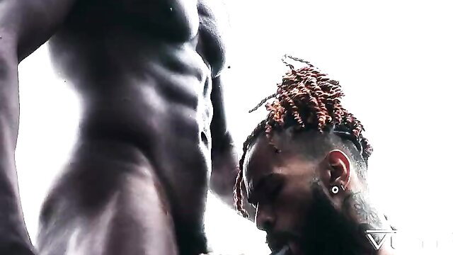 Rhyheim Shabazz and Andy Rodrigues black muscular flip fuck preview