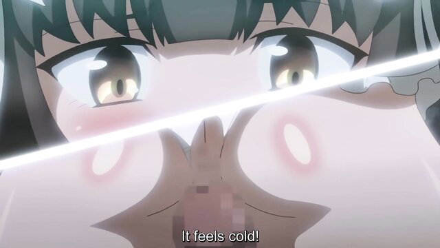 Busty anime nun facefucked by monster cock, feels cold cumshot