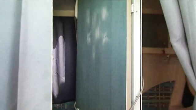Simply Porche Episode 3 thumbnail - woman in shower curtained bathroom