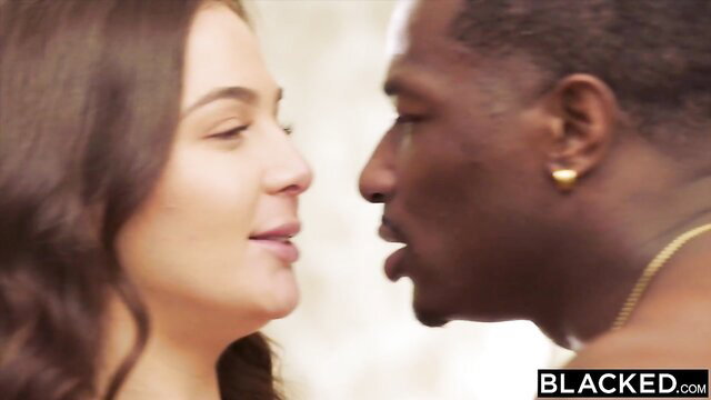 Blair Williams faces BBC stud closeup Blacked