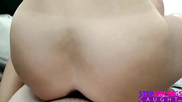 Paisley Rae hot blonde stepsister nude ass up on bed